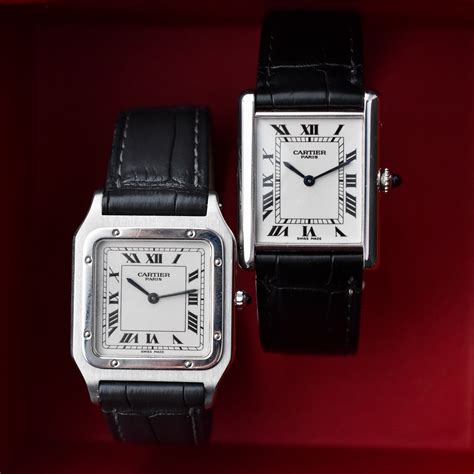 review cartier santos|cartier santos vs tank.